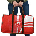 Sydney Swans Travel Bag Modern Geometric Sports Graphic Style