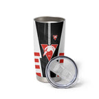 Personalized Sydney Swans Tumbler Cup Modern Geometric Sports Graphic Style