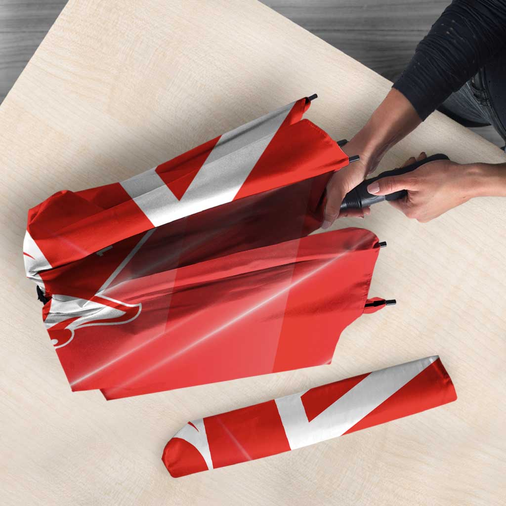 Sydney Swans Umbrella Modern Geometric Sports Graphic Style