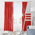 Sydney Swans Window Curtain Modern Geometric Sports Graphic Style