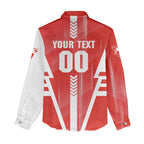 Personalized Sydney Swans Women Casual Shirt Modern Geometric Sports Graphic Style