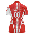 Personalized Sydney Swans Women Polo Shirt Modern Geometric Sports Graphic Style