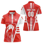 Personalized Sydney Swans Women Polo Shirt Modern Geometric Sports Graphic Style