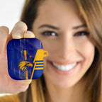 West Coast Eagles AirPods Case Modern Geometric Sports Graphic Style