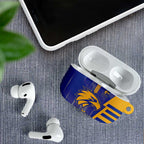 West Coast Eagles AirPods Case Modern Geometric Sports Graphic Style