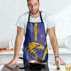 West Coast Eagles Apron Modern Geometric Sports Graphic Style