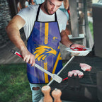 West Coast Eagles Apron Modern Geometric Sports Graphic Style