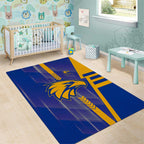West Coast Eagles Area Rug Modern Geometric Sports Graphic Style