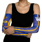 Personalized West Coast Eagles Arm Sleeves Modern Geometric Sports Graphic Style