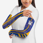 Personalized West Coast Eagles Arm Sleeves Modern Geometric Sports Graphic Style