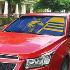 West Coast Eagles Auto Sun Shade Modern Geometric Sports Graphic Style