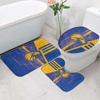 West Coast Eagles Bathroom Set Modern Geometric Sports Graphic Style