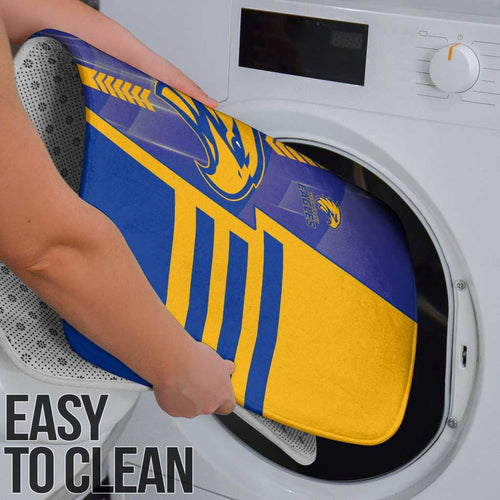 West Coast Eagles Bathroom Set Modern Geometric Sports Graphic Style