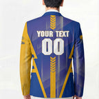 Personalized West Coast Eagles Blazer Modern Geometric Sports Graphic Style