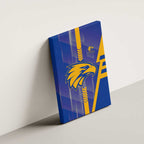 West Coast Eagles Canvas Wall Art Modern Geometric Sports Graphic Style