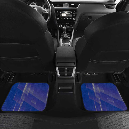 Personalized West Coast Eagles Car Mats Modern Geometric Sports Graphic Style