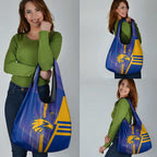 West Coast Eagles Grocery Bag Modern Geometric Sports Graphic Style