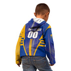 Personalized West Coast Eagles Kid Hoodie Modern Geometric Sports Graphic Style