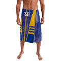 Personalized West Coast Eagles Lavalava Modern Geometric Sports Graphic Style