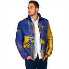 Personalized West Coast Eagles Padded Jacket Modern Geometric Sports Graphic Style