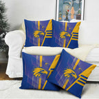 West Coast Eagles Pillow Cover Modern Geometric Sports Graphic Style