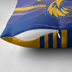West Coast Eagles Pillow Cover Modern Geometric Sports Graphic Style