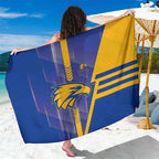 West Coast Eagles Sarong Modern Geometric Sports Graphic Style
