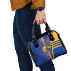 West Coast Eagles Shoulder Handbag Modern Geometric Sports Graphic Style