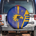 West Coast Eagles Spare Tire Cover Modern Geometric Sports Graphic Style