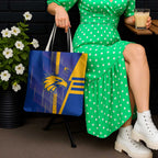 West Coast Eagles Tote Bag Modern Geometric Sports Graphic Style