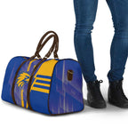 West Coast Eagles Travel Bag Modern Geometric Sports Graphic Style