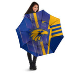 West Coast Eagles Umbrella Modern Geometric Sports Graphic Style