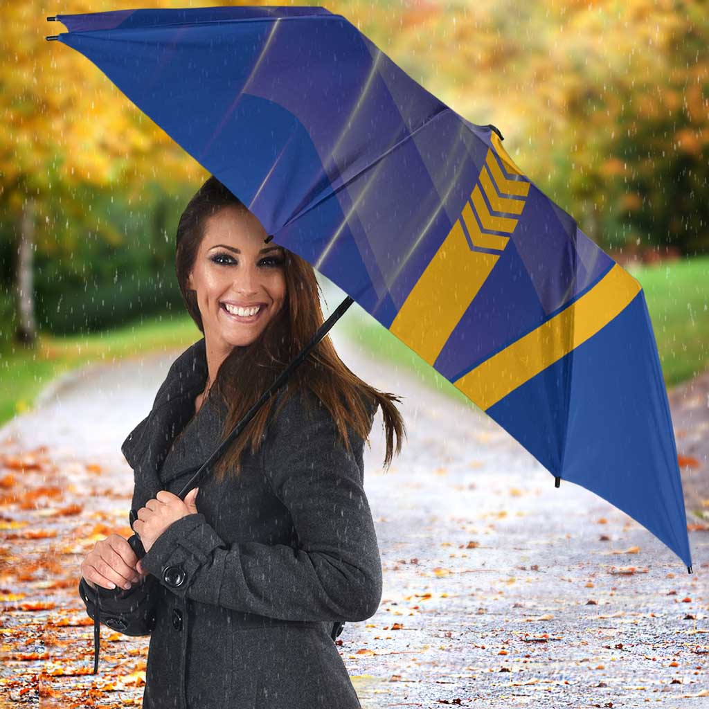 West Coast Eagles Umbrella Modern Geometric Sports Graphic Style