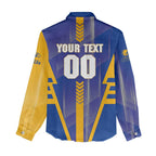 Personalized West Coast Eagles Women Casual Shirt Modern Geometric Sports Graphic Style