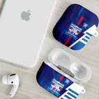 Western Bulldogs AirPods Case Modern Geometric Sports Graphic Style
