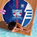 Western Bulldogs Beach Blanket Modern Geometric Sports Graphic Style