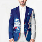 Personalized Western Bulldogs Blazer Modern Geometric Sports Graphic Style