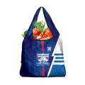 Western Bulldogs Grocery Bag Modern Geometric Sports Graphic Style