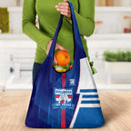 Western Bulldogs Grocery Bag Modern Geometric Sports Graphic Style
