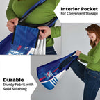 Western Bulldogs Grocery Bag Modern Geometric Sports Graphic Style