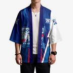 Personalized Western Bulldogs Kimono Modern Geometric Sports Graphic Style