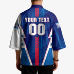 Personalized Western Bulldogs Kimono Modern Geometric Sports Graphic Style
