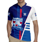 Personalized Western Bulldogs Rugby Jersey Modern Geometric Sports Graphic Style