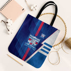 Western Bulldogs Tote Bag Modern Geometric Sports Graphic Style