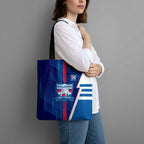 Western Bulldogs Tote Bag Modern Geometric Sports Graphic Style