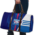 Western Bulldogs Travel Bag Modern Geometric Sports Graphic Style