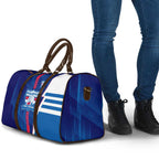 Western Bulldogs Travel Bag Modern Geometric Sports Graphic Style