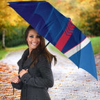 Western Bulldogs Umbrella Modern Geometric Sports Graphic Style