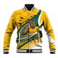 Personalized Australia Soccer Kangaroo Mascot Baseball Jacket Sydney Opera House - Hear the Champions Roar Football