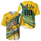 Personalized Australia Soccer Kangaroo Mascot Baseball Jersey Sydney Opera House - Hear the Champions Roar Football